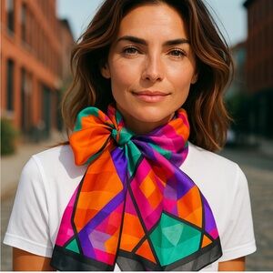 The limited beautiful silky feel scarf!